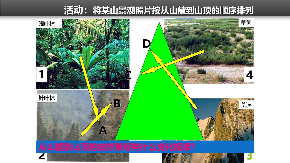 人教版 (新课标)高中地理必修1 5-2《自然地理环境的差异性》课件（第2课时）第7页