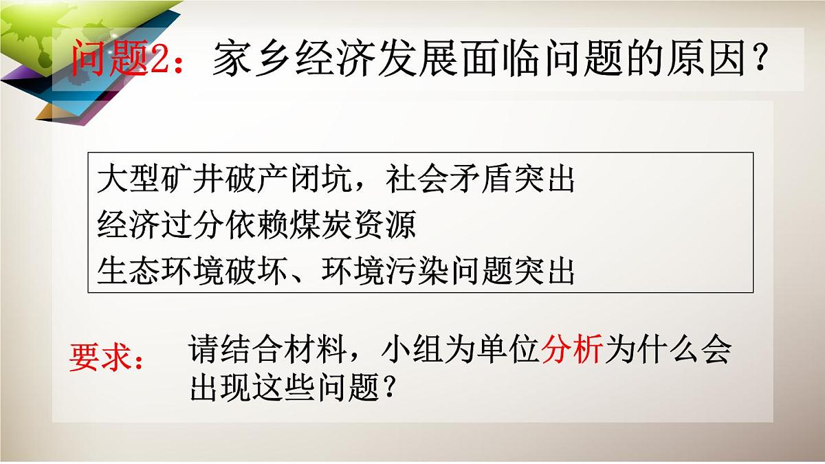 人教版 (新课标)高中地理必修2 第四章课件-《问题研究_煤城焦作出路何在》第8页