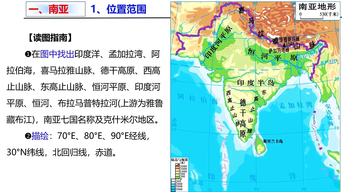高考地理一轮复习课件：南亚与印度第6页