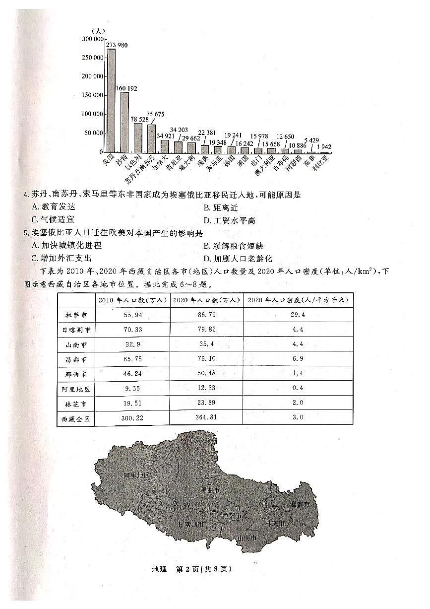 辽宁省名校联盟2022-2023学年高一下学期6月联合考试 地理试卷（含答案）第2页