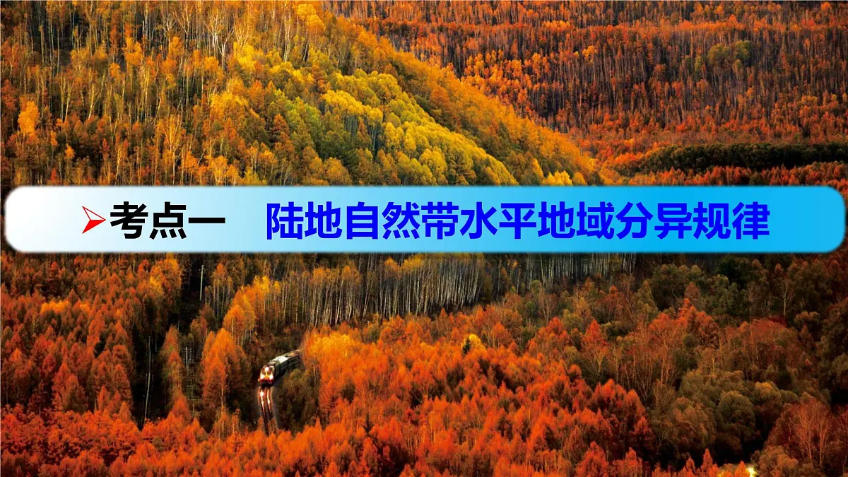 人教版 (新课标)高中地理必修1 5-2自然地理环境差异性 课件第3页
