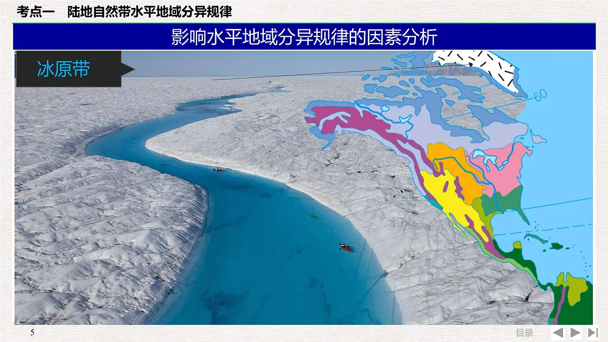人教版 (新课标)高中地理必修1 5-2自然地理环境差异性 课件第5页