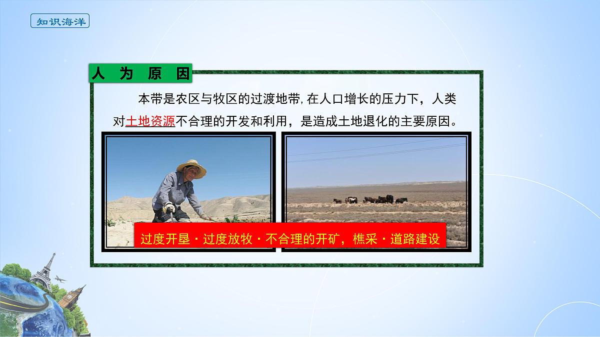 人教版高中地理选择性必修2 2-2课件 北方农牧交错带的土地退化及原因第5页