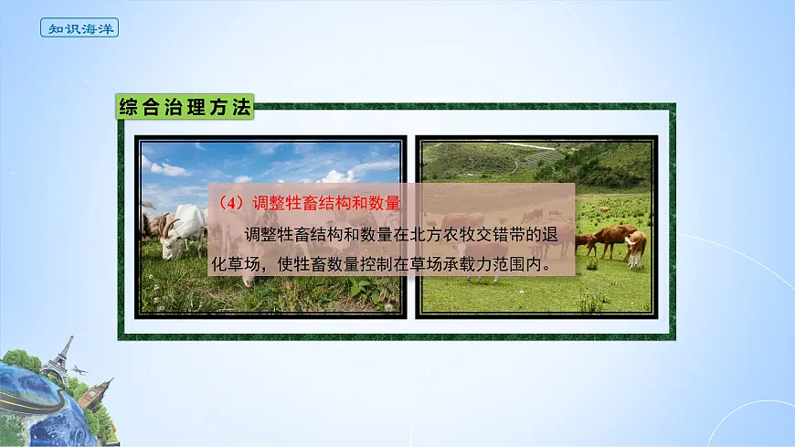 人教版高中地理选择性必修2 2-2课件《北方农牧交错带的土地退化的综合治理》第6页