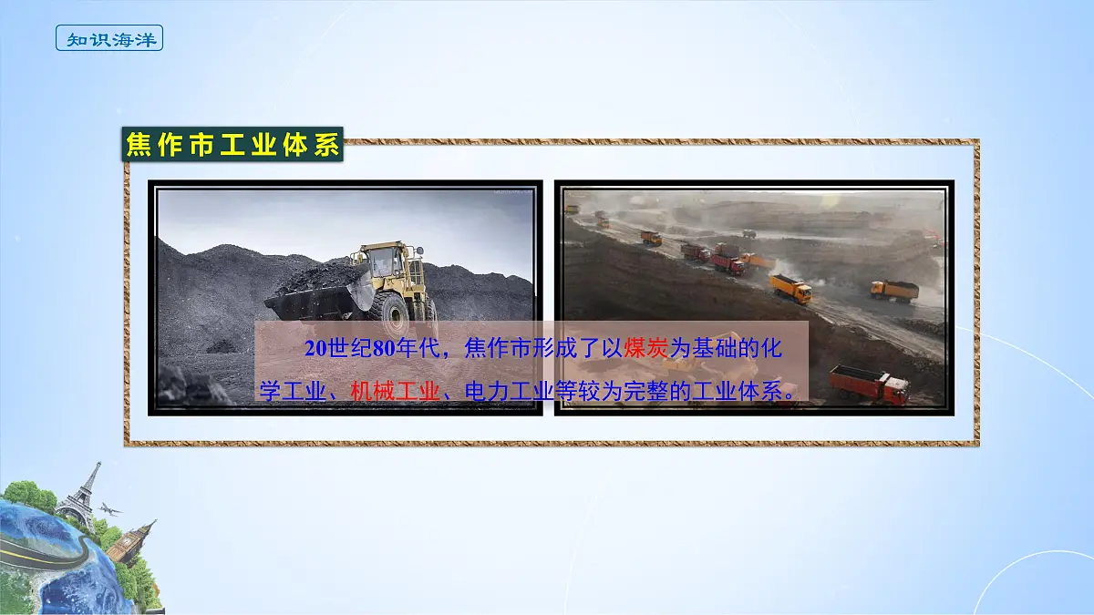 人教版高中地理选择性必修2 2-3课件《焦作市以煤炭为基础的产业兴衰及转型之路》第4页