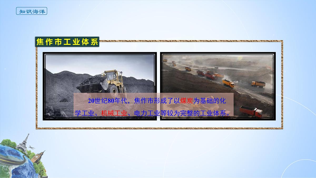 人教版高中地理选择性必修2 2-3课件《焦作市以煤炭为基础的产业兴衰及转型之路》第4页