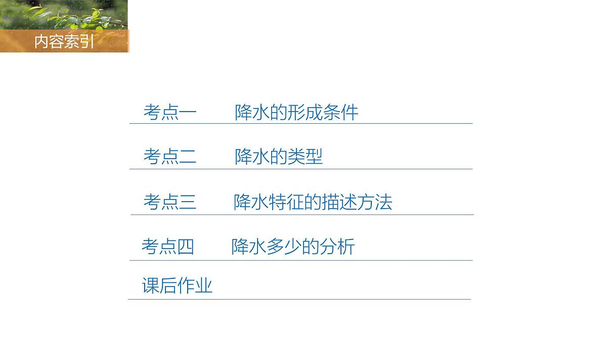 人教版高中地理 选择性必修1 4-1课件-降水第2页