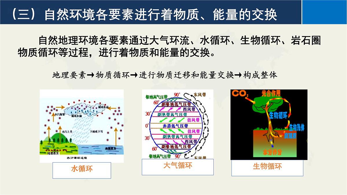 人教版高中地理 选择性必修1 5-1自然地理环境的整体性-课件第6页