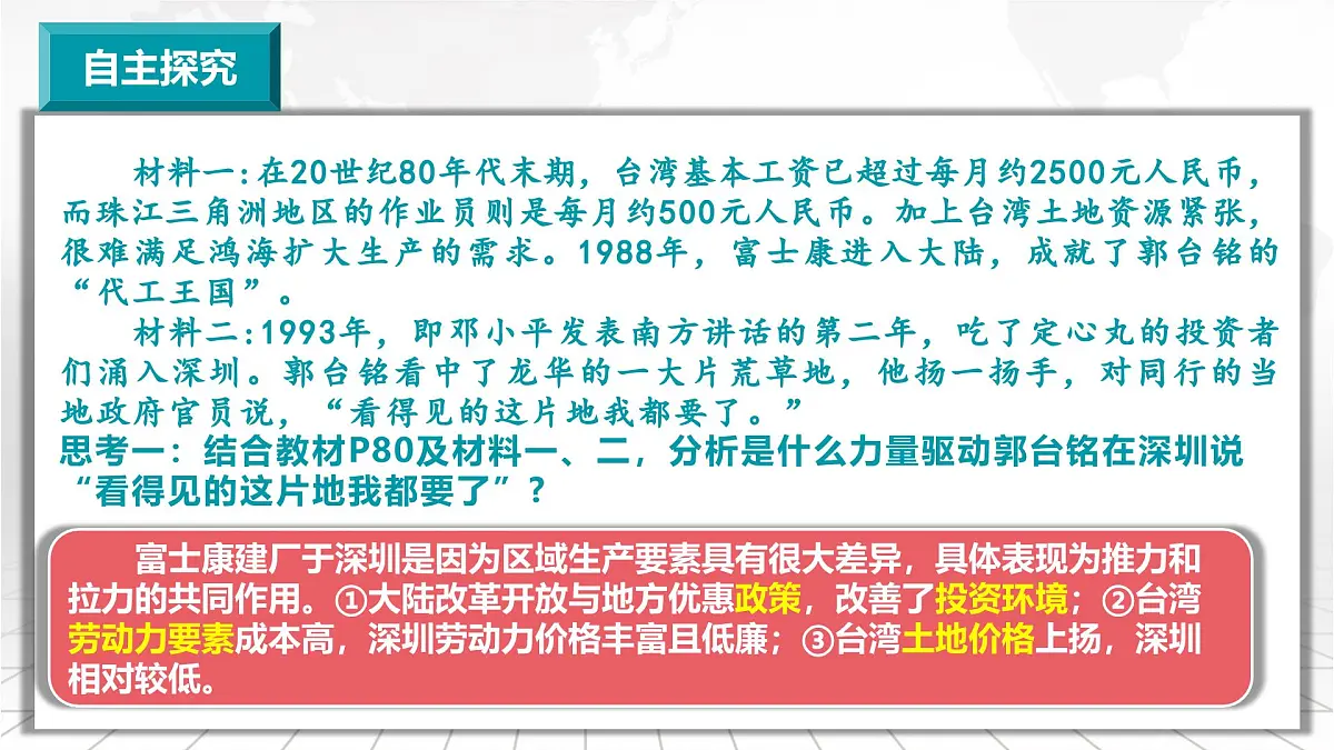 3.2《产业转移对区域发展的影响》课件 部编版高中地理选择性必修二第7页