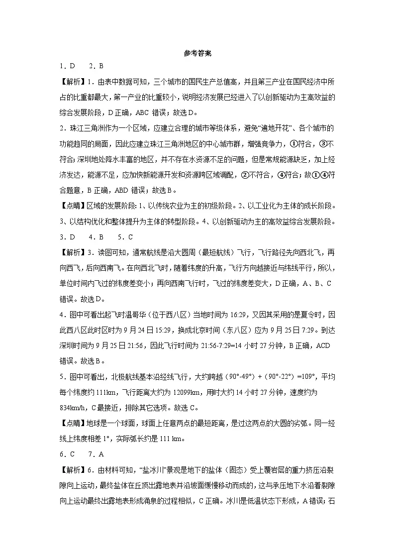 参考答案第1页