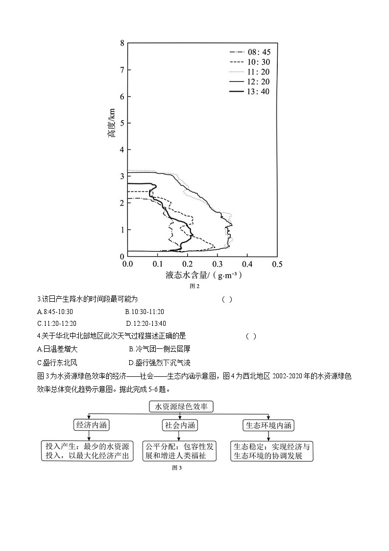 东三省名校联盟2025届高三下学期5月高考最后一卷联合模拟考试 地理 含答案第2页
