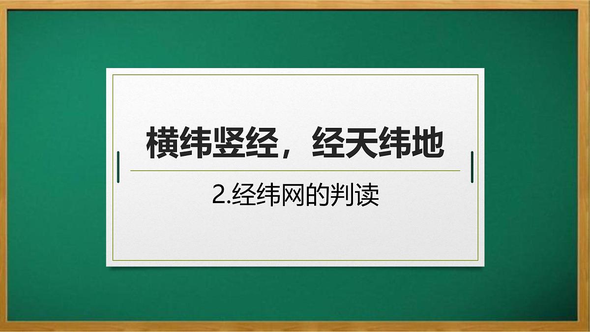 2025届高考地理一轮复习课件 微专题2 经纬网的判读（新高考通用）第1页