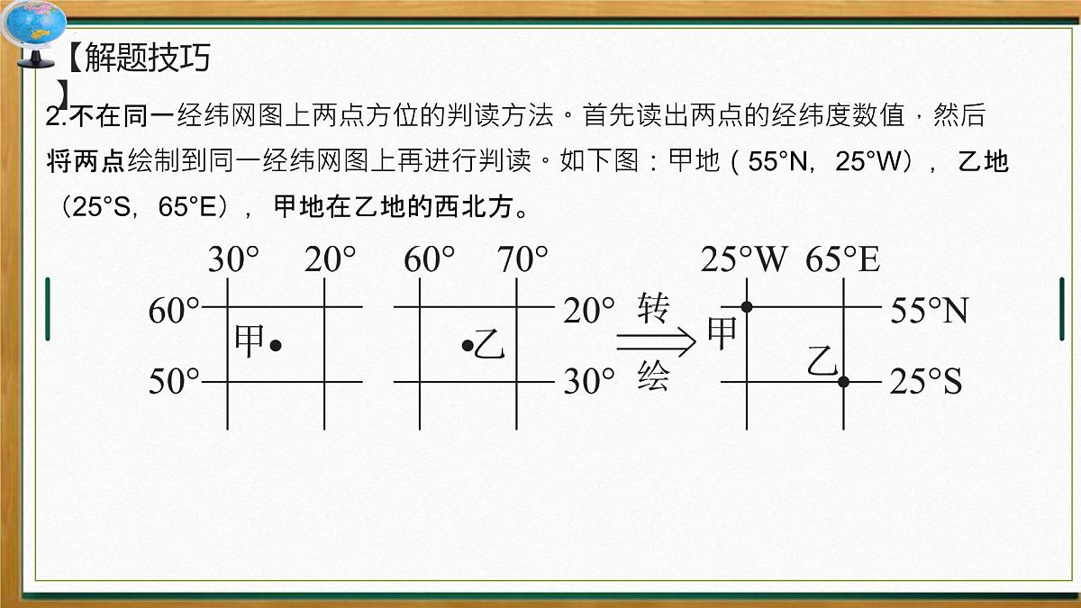 2026届地理高考高三复习课件 微专题3 经纬网的应用  课件（全国通用）第8页