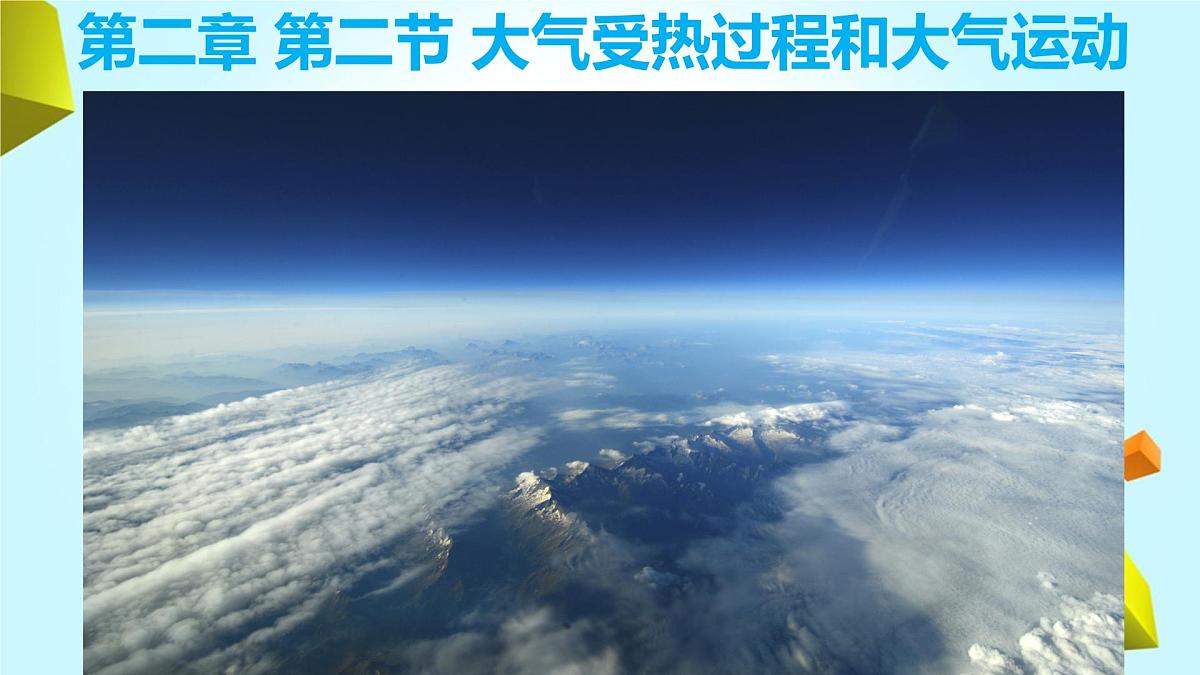 人教版 2019 高中地理必修一2.2 大气受热过程和大气运动课件 PPT第1页