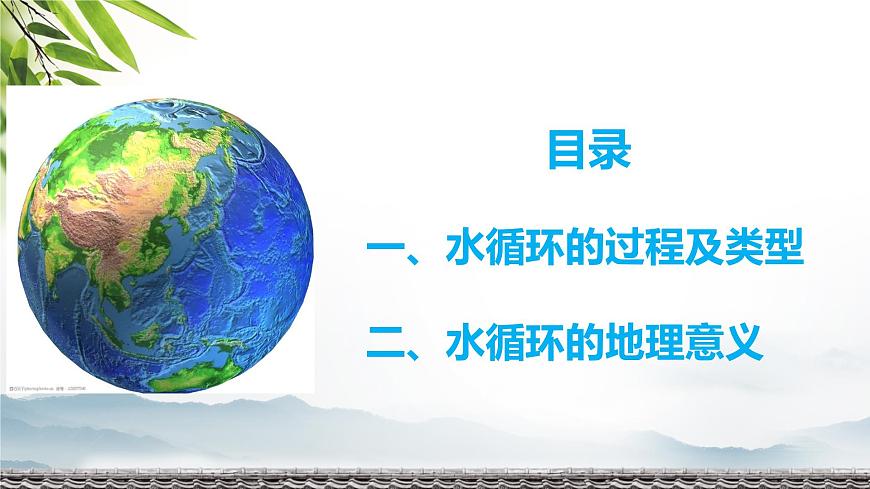 人教版 2019 高中地理必修一3.1 水循环课件 PPT第5页