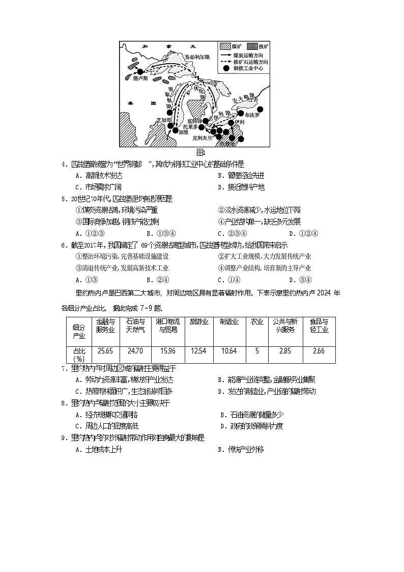 高二地理2025第2页