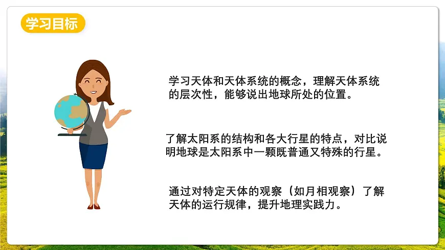 湘教版（2019）高中地理必修第一册1.1地球的宇宙环境 课件第2页