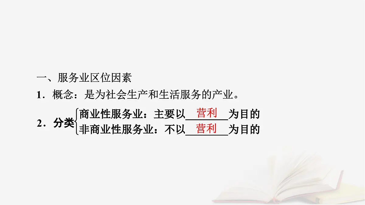 2026届高考地理一轮总复习第2部分人文地理必修第二册第10章产业区位因素第3讲服务业区位因素及其变化课件第7页