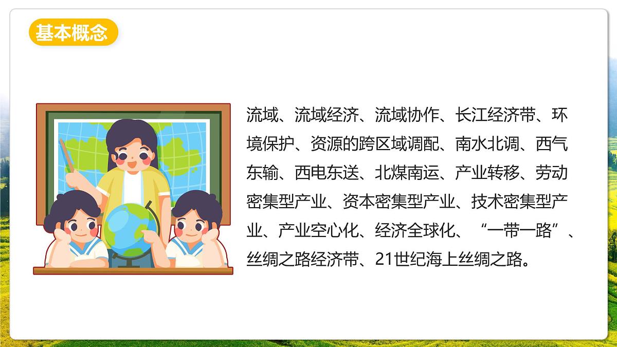 人教版（2019）高二地理上学期选择性必修二串讲4区际联系与区域协调发展 课件第3页