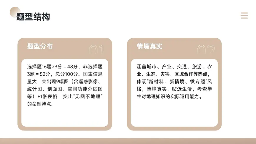 2025年高考地理真题完全解读（四川卷）课件PPT第4页