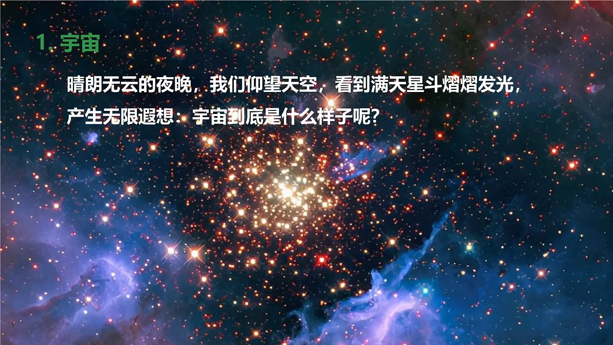 1.1.1地球所处的宇宙环境（教学课件）——高中地理中图版（2019）必修一第8页