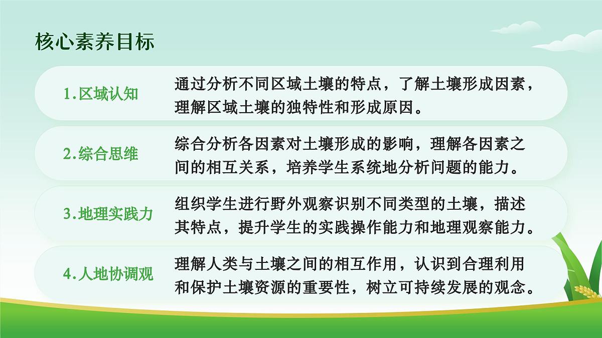 2.6 土壤的主要形成因素（教学课件）——高中地理中图版（2019）必修一第3页