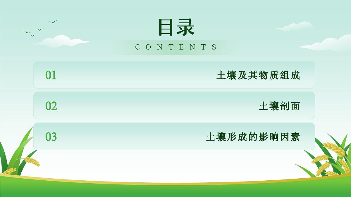 2.6 土壤的主要形成因素（教学课件）——高中地理中图版（2019）必修一第5页