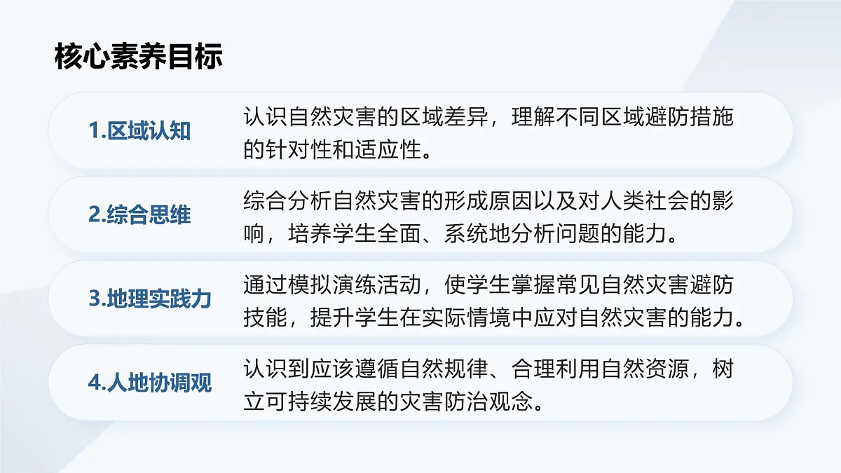 3.2.1常见自然灾害的避防（教学课件）——高中地理中图版（2019）必修一第4页