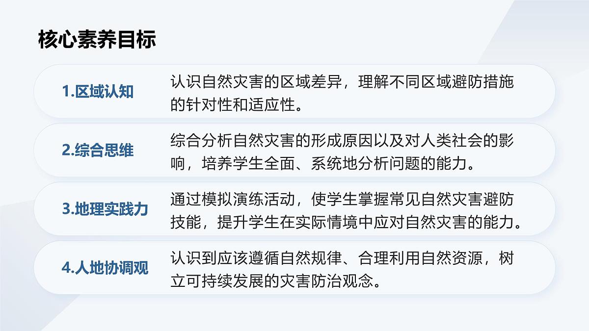 3.2.2常见自然灾害的避防（教学课件）——高中地理中图版（2019）必修一第4页