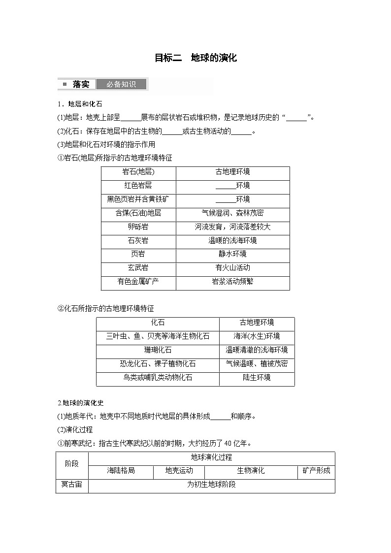 第一部分　第二章　第1讲　课时6　地球圈层结构与演化（学生版）第3页