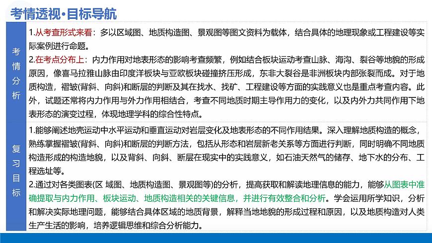 第13讲+内力作用与地表形态（板块运动与地质构造）（复习课件）（福建专用）2026年高考地理一轮复习讲练测第5页