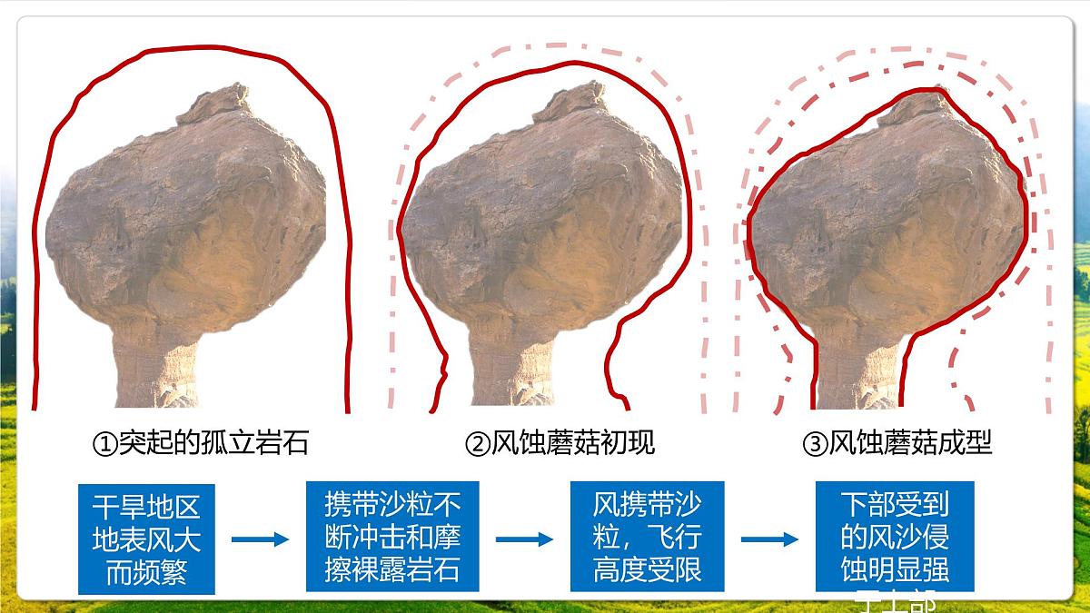 湘教版（2019）高中地理选择性必修一2.2.5《外力作用：风力作用与地表形态》（课件）第8页