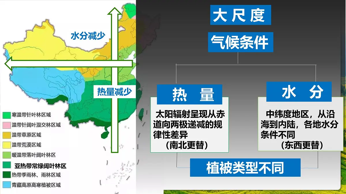 湘教版（2019）高中地理选择性必修一5.2《自然环境的地域差异性》（课件）第6页