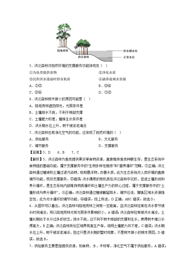 2025年高三秋季开学摸底考（安徽专用）地理试卷（解析版）第3页