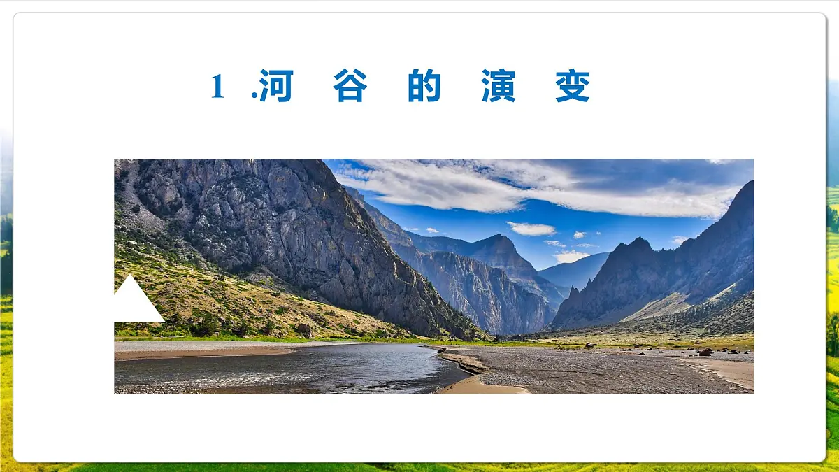 人教版（2019）高中地理选择性必修一2.3《 河流地貌的发育》课件第6页