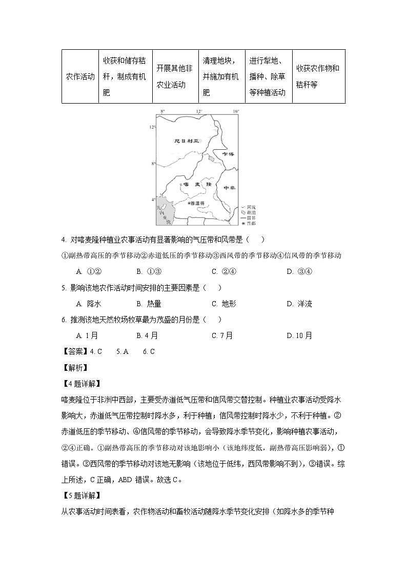 湖北省十堰市2024-2025学年高一下学期期末调研考试地理试题（解析版）第3页