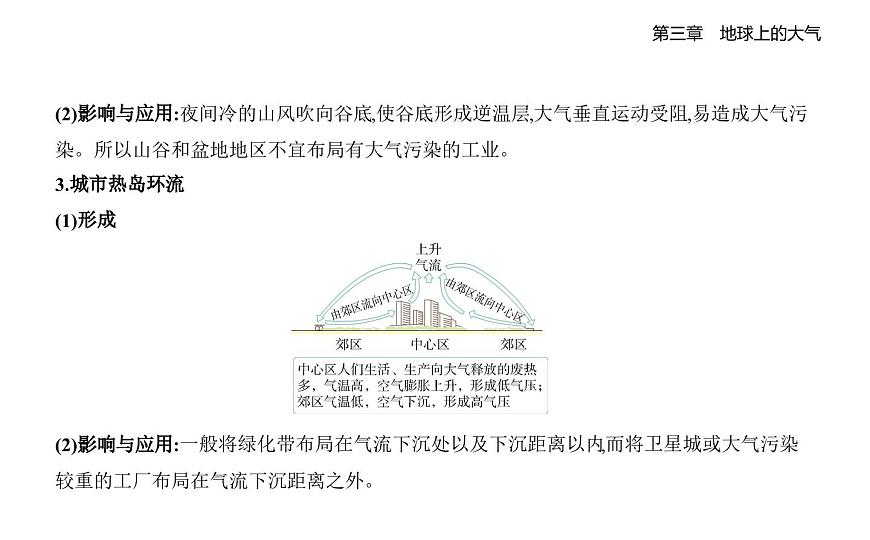 第三节　大气热力环流知识点串讲课件-湘教版高中地理高一上册（必修一）第7页