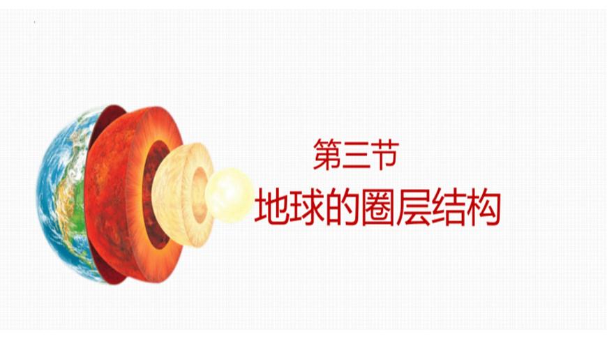 鲁教版（2019）高中地理必修第一册1.3地球的圈层结构课件第1页