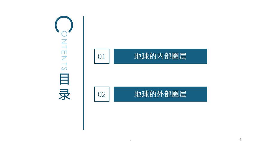 鲁教版（2019）高中地理必修第一册1.3地球的圈层结构课件第4页