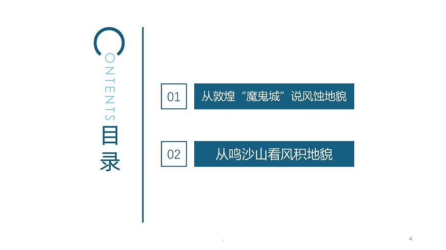 鲁教版（2019）高中地理必修第一册3.2走进敦煌风成地貌的世界课件第4页