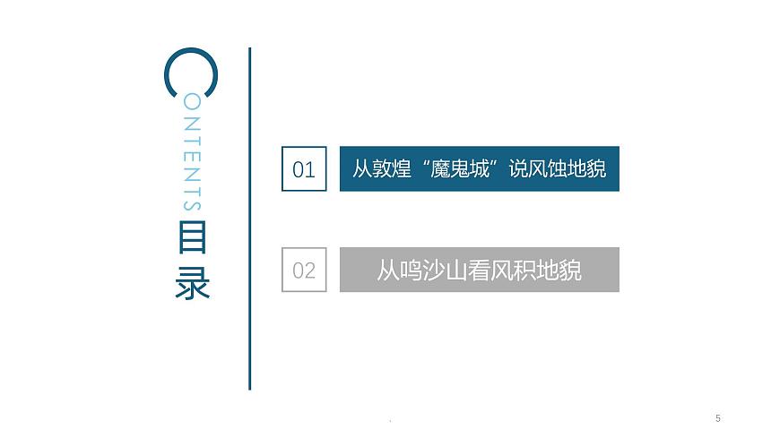 鲁教版（2019）高中地理必修第一册3.2走进敦煌风成地貌的世界课件第5页