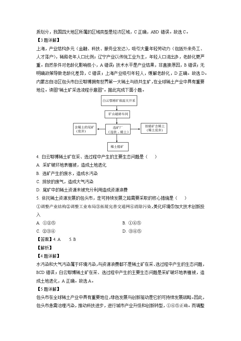 河北省NT名校联合体2024-2025学年高二上学期12月月考地理试题（解析版）第2页