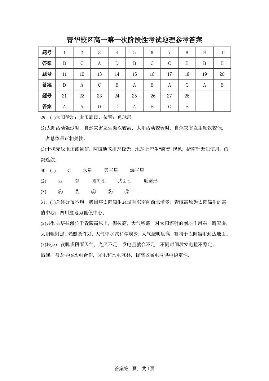 答案第1页