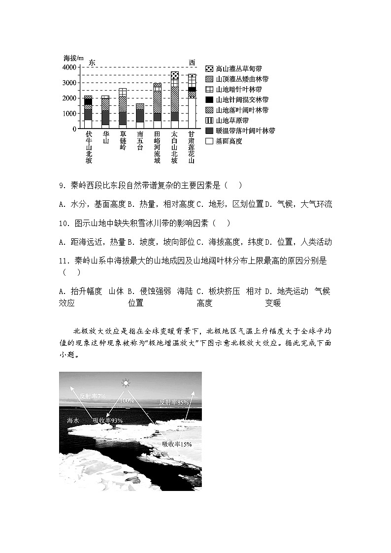 贵州省榕江县第一中学2024-2025学年高三下学期第三次模拟（5月）地理试题（含答案解析）第3页