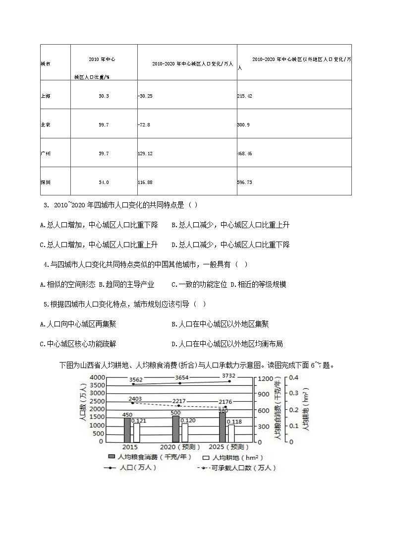 黑龙江省哈尔滨市第一中学校2022-2023学年高一年级下学期期末考试地理试题第2页