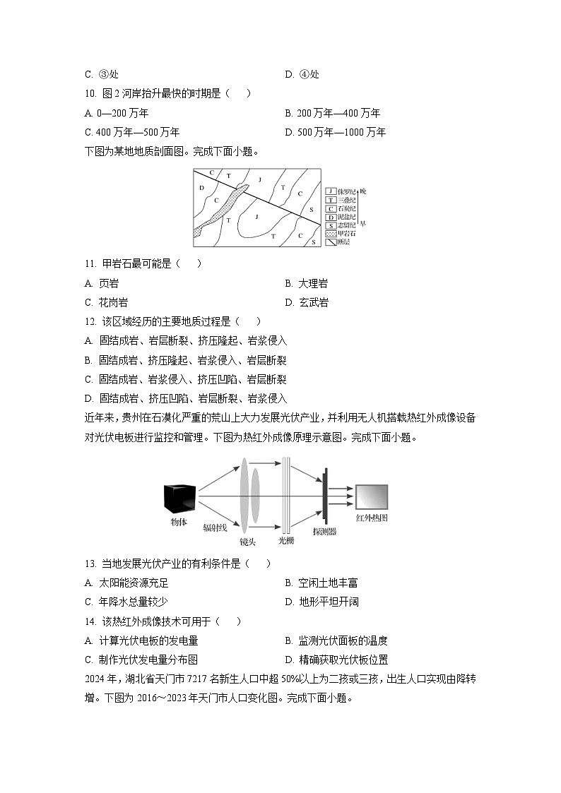 浙江省强基联盟2025-2026学年高二上学期10月月考（A卷）地理试卷（学生版）第3页