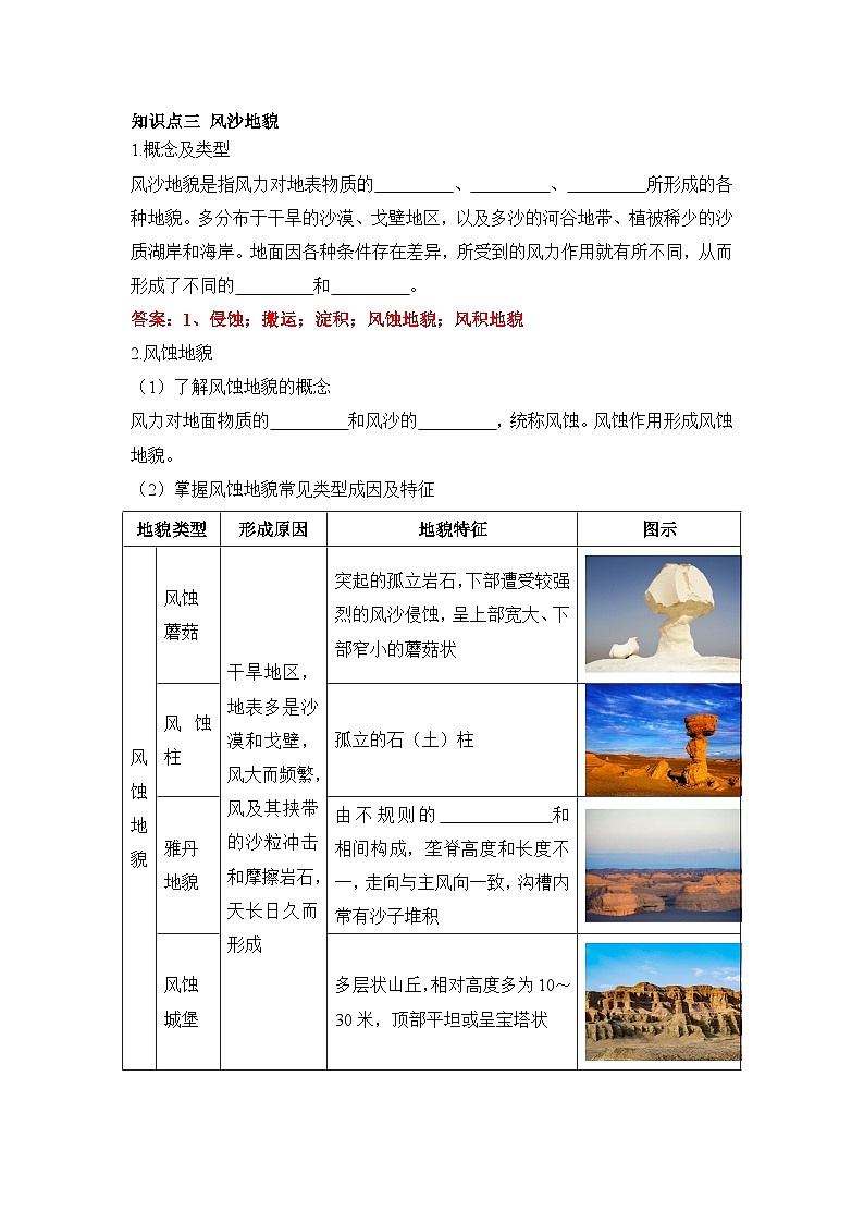 4.1.2常见地貌类型——地理人教版（2019）必修一精品导学案第2页