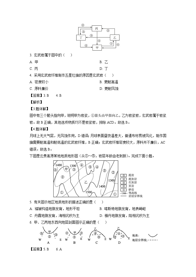江苏省盐城市东台市2024-2025学年高二上学期期末考试地理试卷（解析版）第2页
