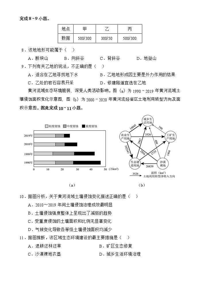 海南省文昌中学2025-2026学年高二上学期第二次月考地理试题第3页