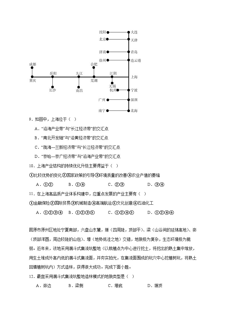山东省菏泽市巨野县第一中学2025_2026学年高二上册12月月考地理试题【附答案】第3页